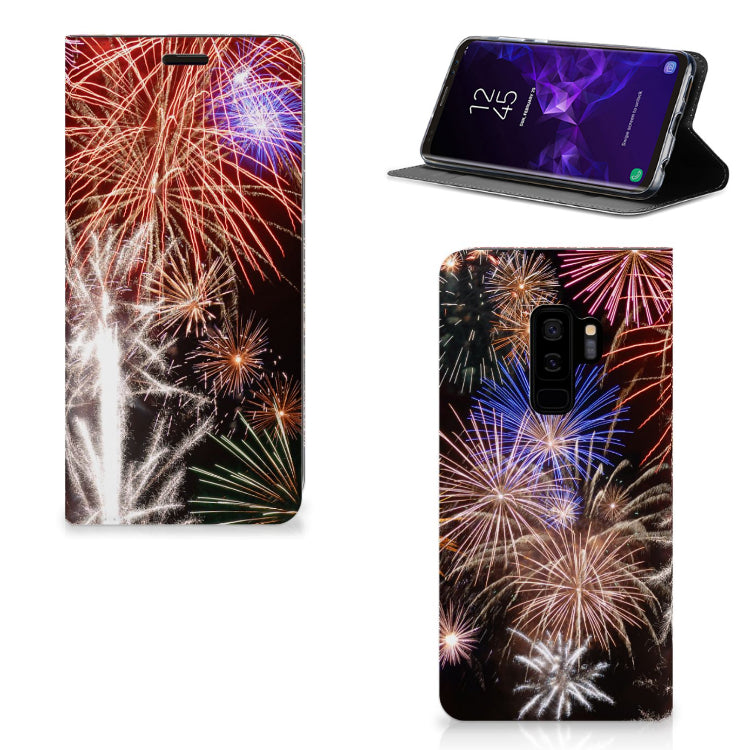 Samsung Galaxy S9 Plus Hippe Standcase Vuurwerk