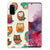 Samsung Galaxy S20 TPU Hoesje Vrolijke Uilen B2C Telecom