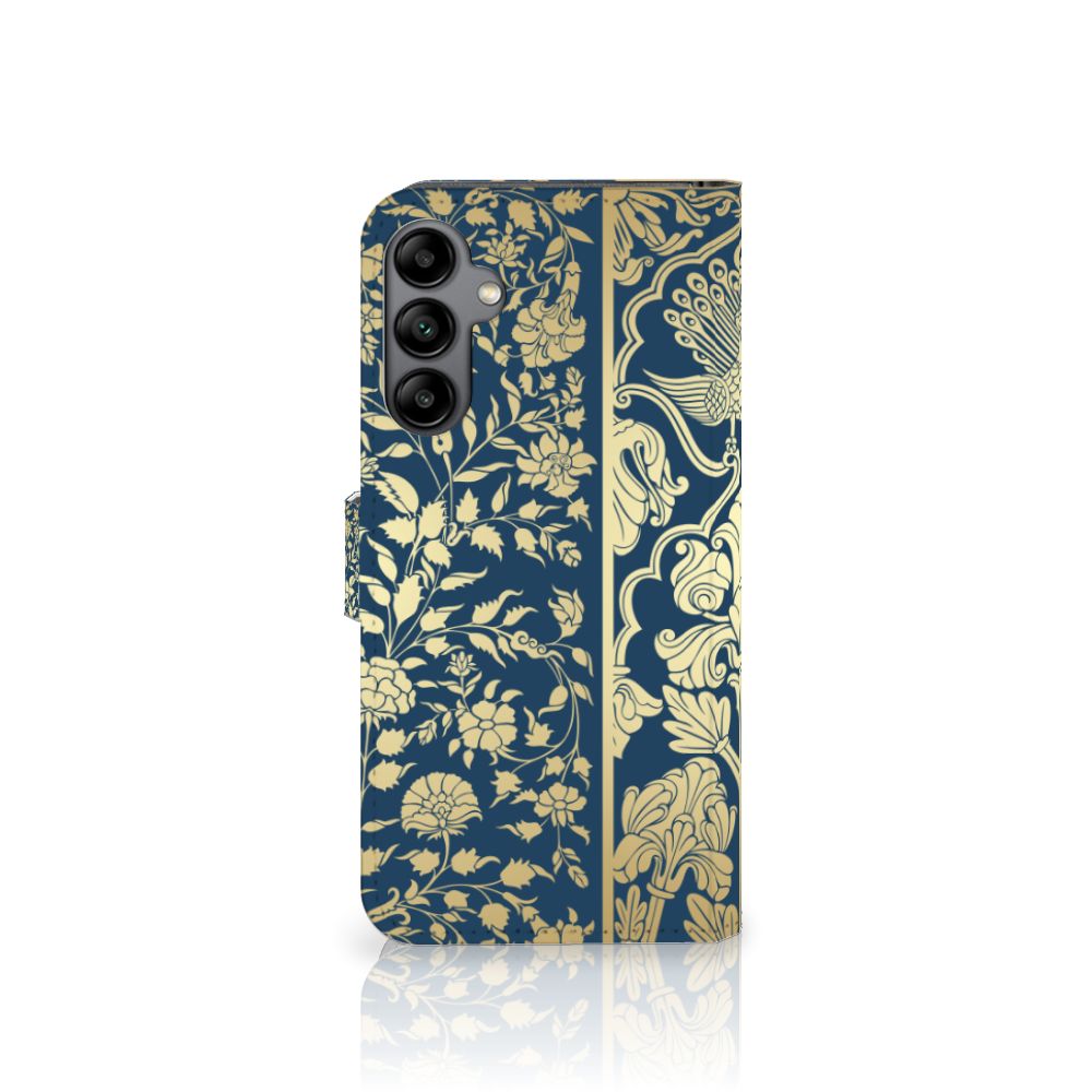Samsung Galaxy A34 Hoesje Beige Flowers