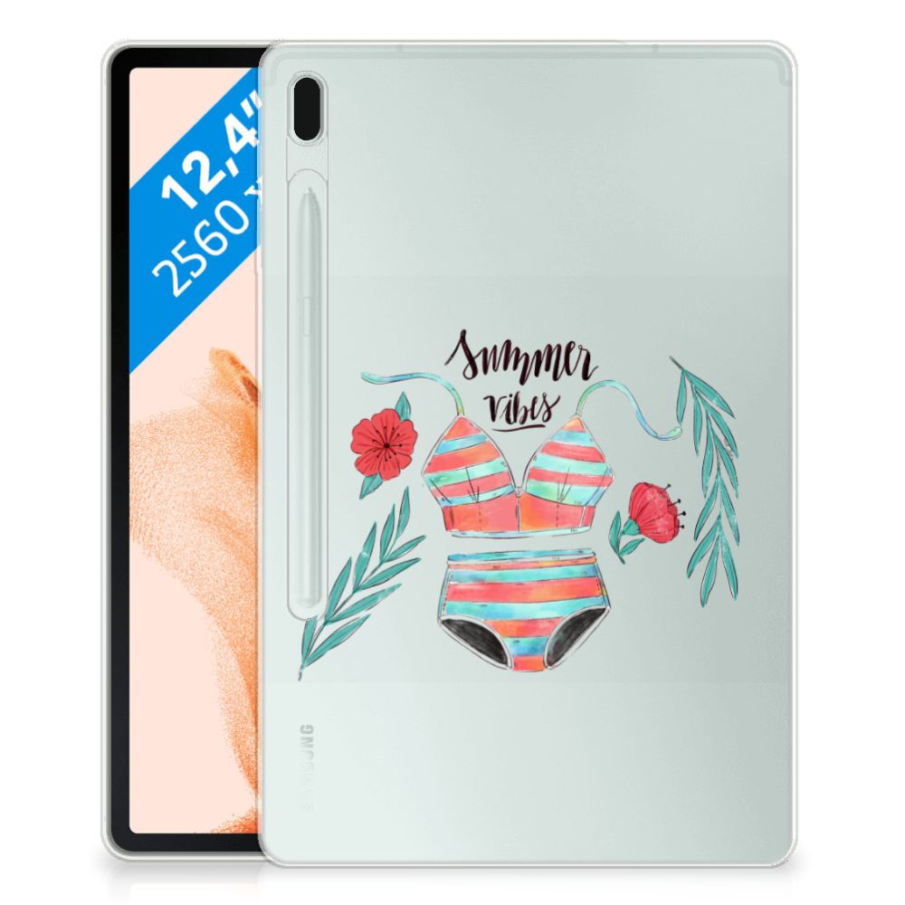 Samsung Galaxy Tab S7FE Tablet Back Cover Boho Summer - B2C Telecom