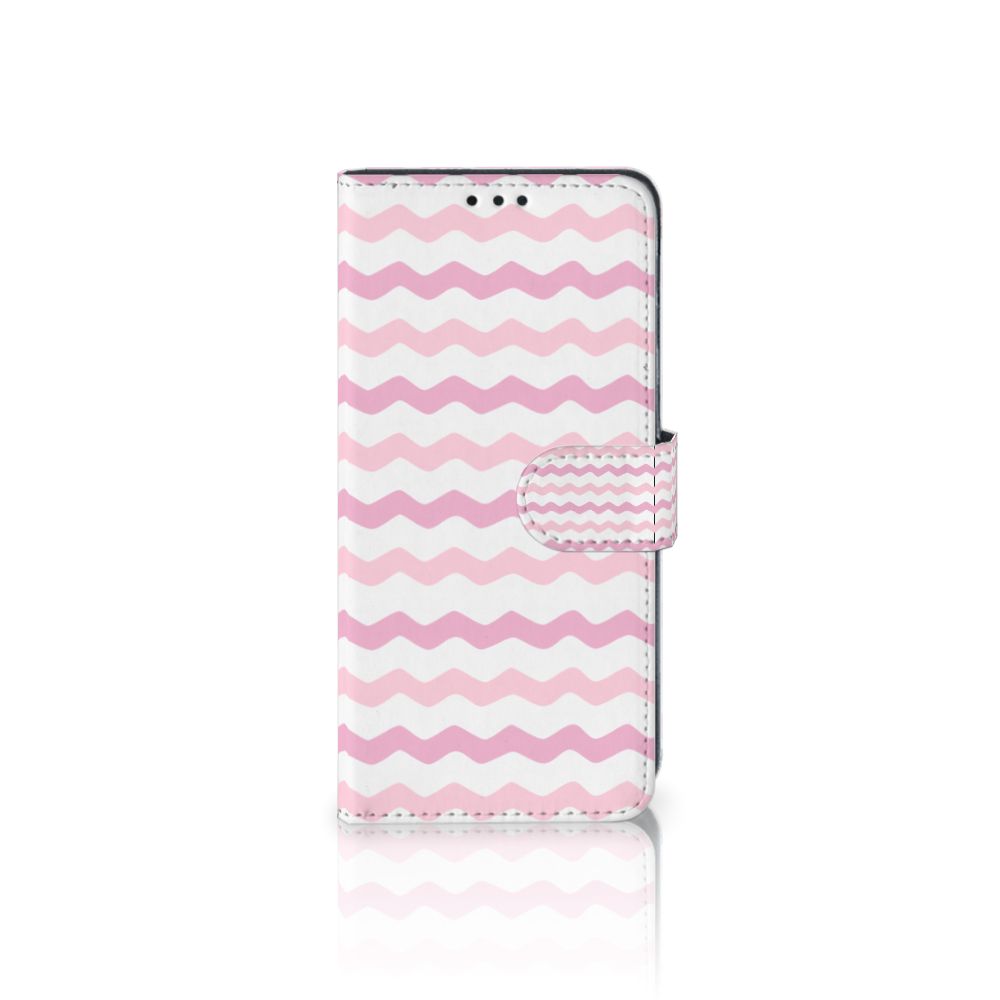 Samsung Galaxy M31 Telefoon Hoesje Waves Roze