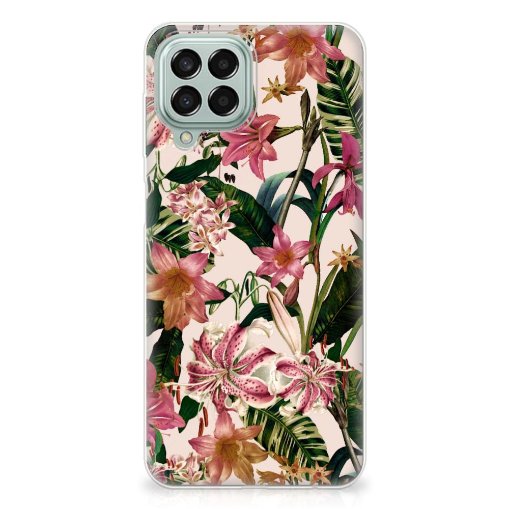 Samsung Galaxy M33 TPU Case Flowers