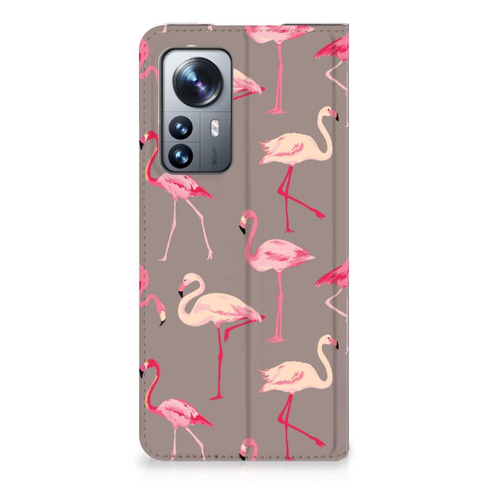 Xiaomi 12 Pro Hoesje maken Flamingo - B2C Telecom