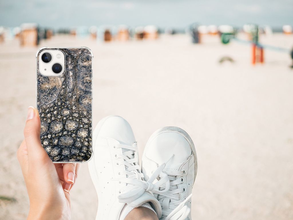 iPhone 13 Case Anti-shock Krokodillenprint B2C Telecom