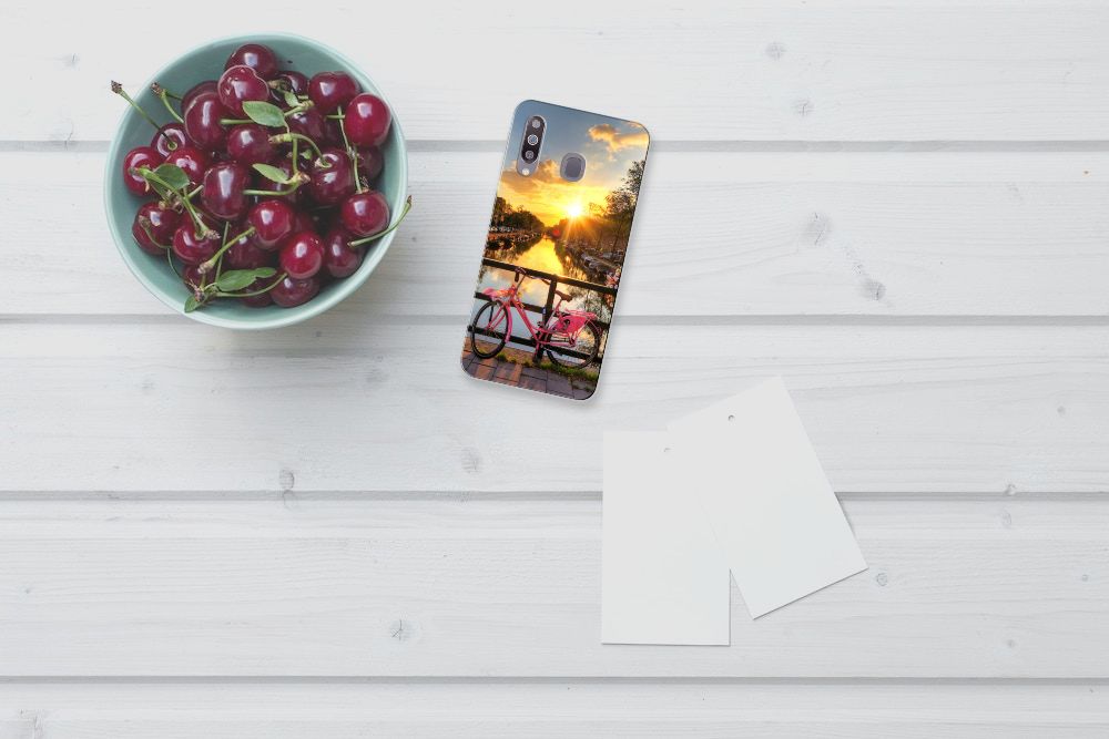 Samsung Galaxy M30 Siliconen Back Cover Amsterdamse Grachten