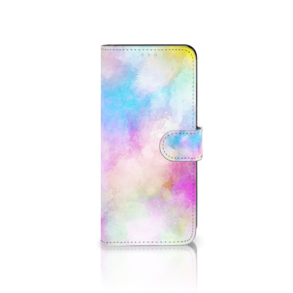 Hoesje OPPO Reno 8 Lite | OnePlus Nord N20 Watercolor Light met pastel kleuren en watercolor design.