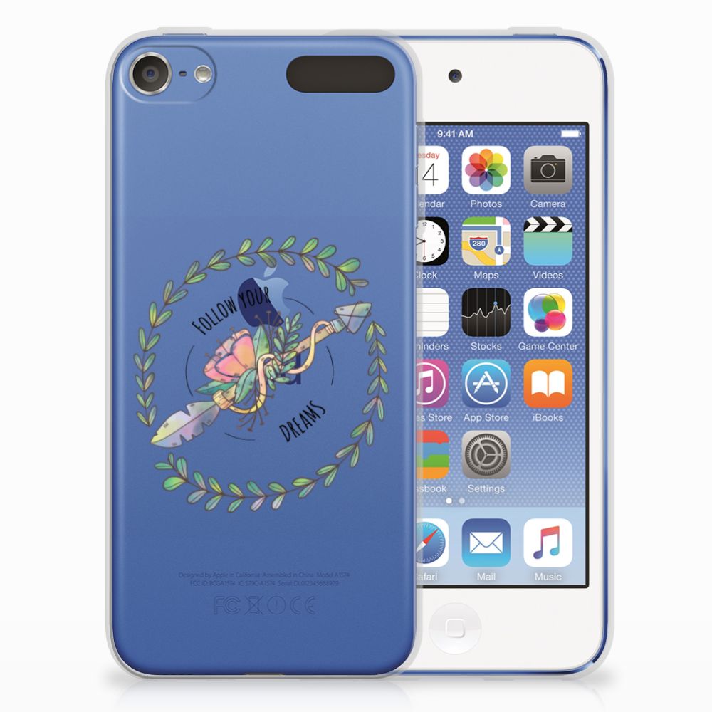 Apple iPod Touch 5 | 6 Telefoonhoesje met Naam Boho Dreams