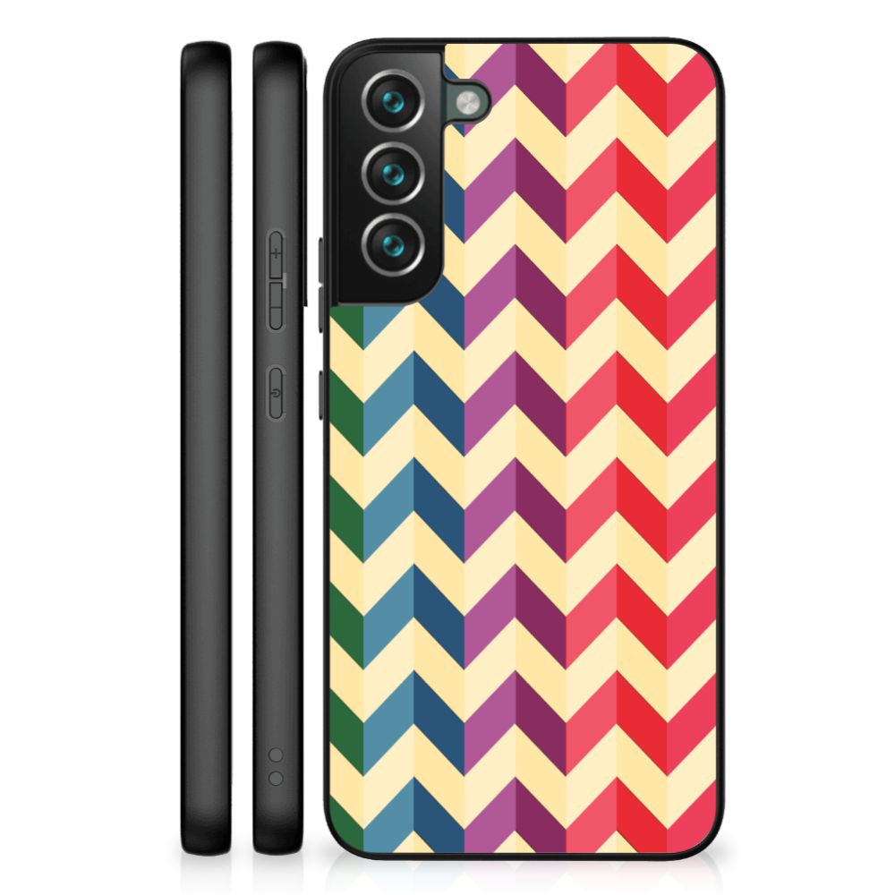 Samsung Galaxy S22 Plus Back Case Zigzag Multi Color B2C Telecom