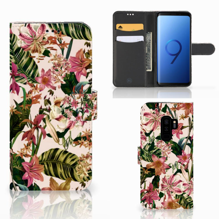 Samsung Galaxy S9 Plus Hoesje Flowers