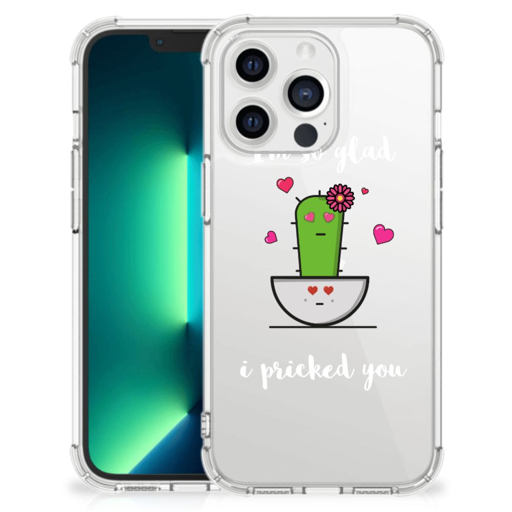 iPhone 13 Pro Max Stevig Bumper Hoesje Cactus Glad - B2C Telecom