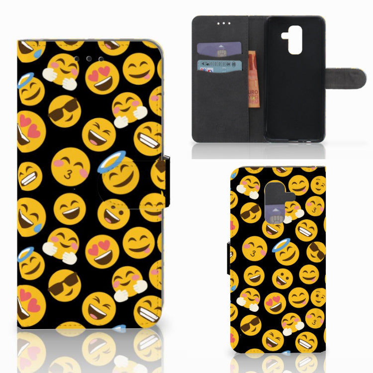 Samsung Galaxy A6 Plus 2018 Telefoon Hoesje Emoji