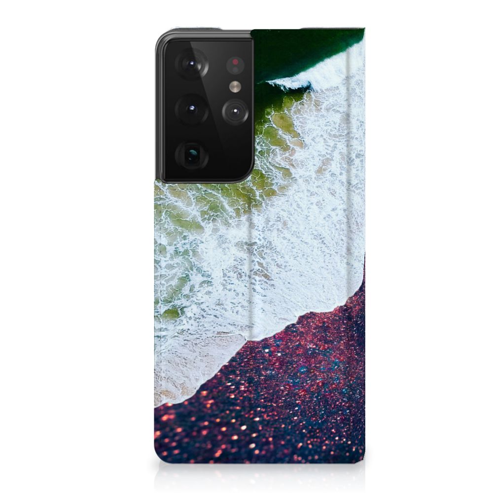 Samsung Galaxy S21 Ultra Stand Case Sea in Space - B2C Telecom
