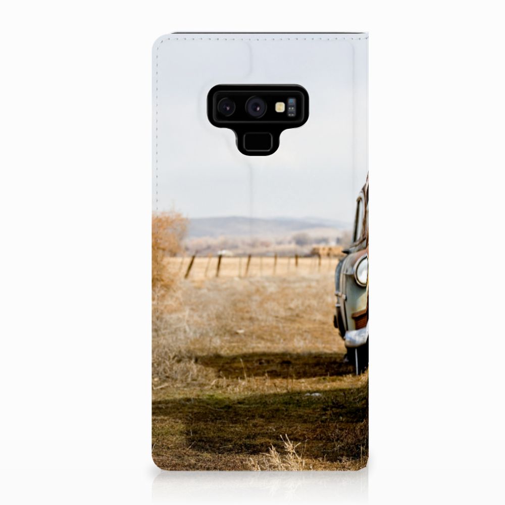 Samsung Galaxy Note 9 Stand Case Vintage Auto
