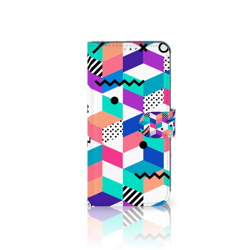 Samsung Galaxy A32 4G Book Case Blokken Kleurrijk