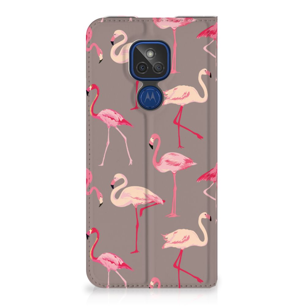 Motorola Moto G9 Play Hoesje maken Flamingo - B2C Telecom