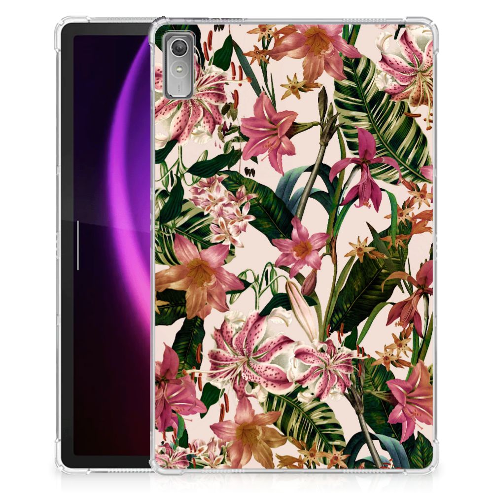 Lenovo Tab P11 Gen 2 Siliconen Hoesje Flowers