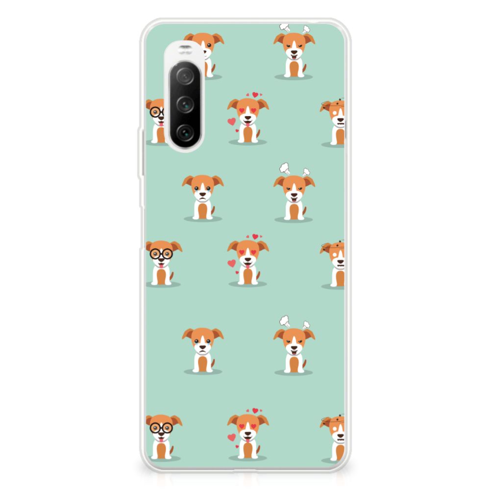 Sony Xperia 10 III TPU Hoesje Pups