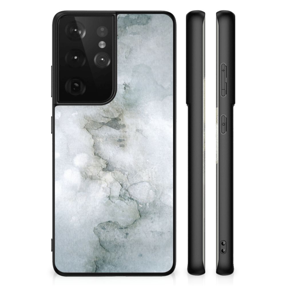 Kleurrijke Telefoonhoesje Samsung Galaxy S21 Ultra Painting Grey B2C Telecom