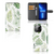 iPhone 13 Pro Hoesje Leaves met bladerenpatroon en ruimte voor pasjes 🌿