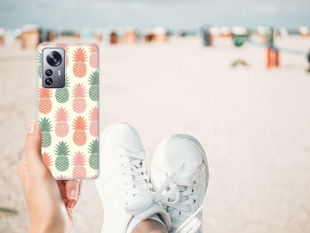 Xiaomi 12 Pro Siliconen Case Ananas B2C Telecom