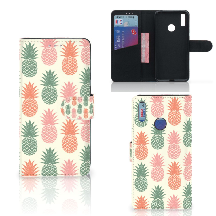 Huawei Y7 (2019) Book Cover Ananas