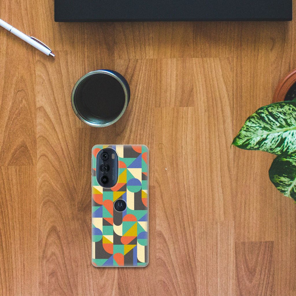 Motorola Edge 30 Pro TPU bumper Funky Retro B2C Telecom
