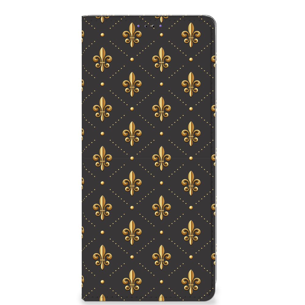 Samsung Galaxy A22 5G Hoesje met Magneet Franse Lelie - B2C Telecom