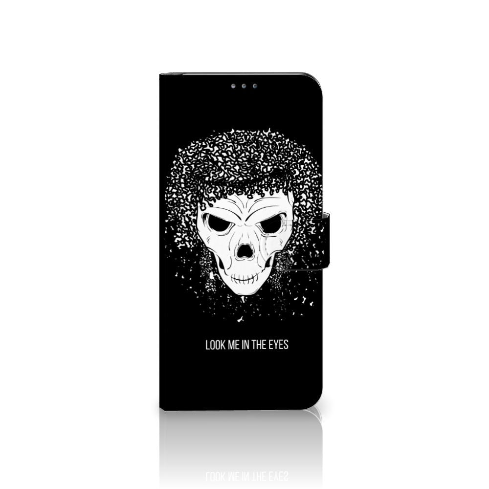 Telefoonhoesje met Naam Motorola Moto G 5G Plus Skull Hair