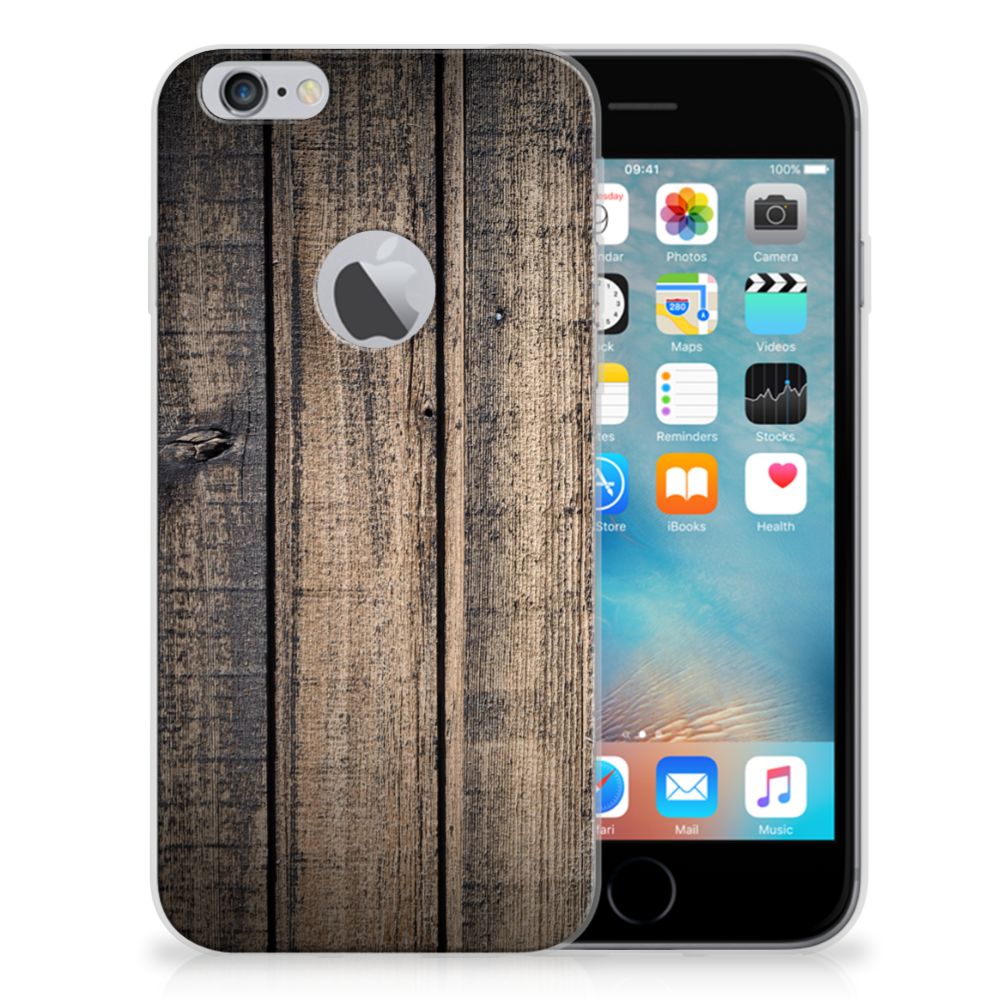 Apple iPhone 6 Plus | 6s Plus Bumper Hoesje Steigerhout