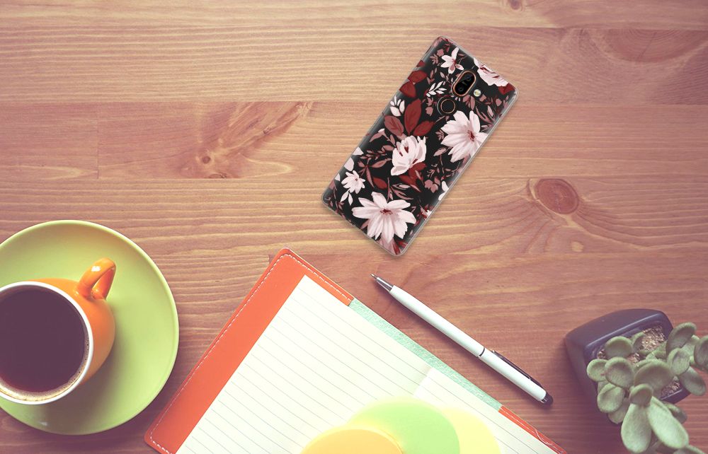 Hoesje maken Nokia 7 Plus Watercolor Flowers