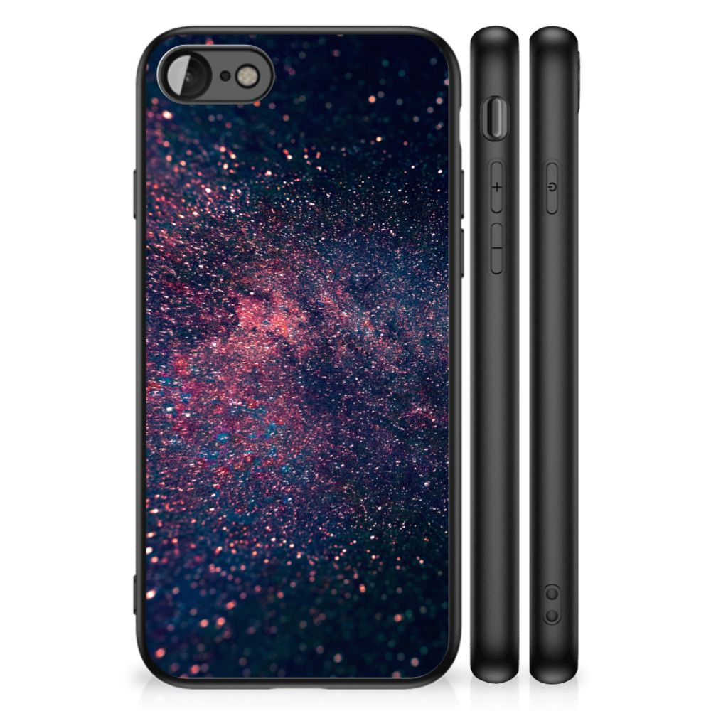 iPhone SE 2022 | SE 2020 | 7/8 Backcover Stars - opvallend hoesje met abstract sterren ontwerp voor Apple iPhone.