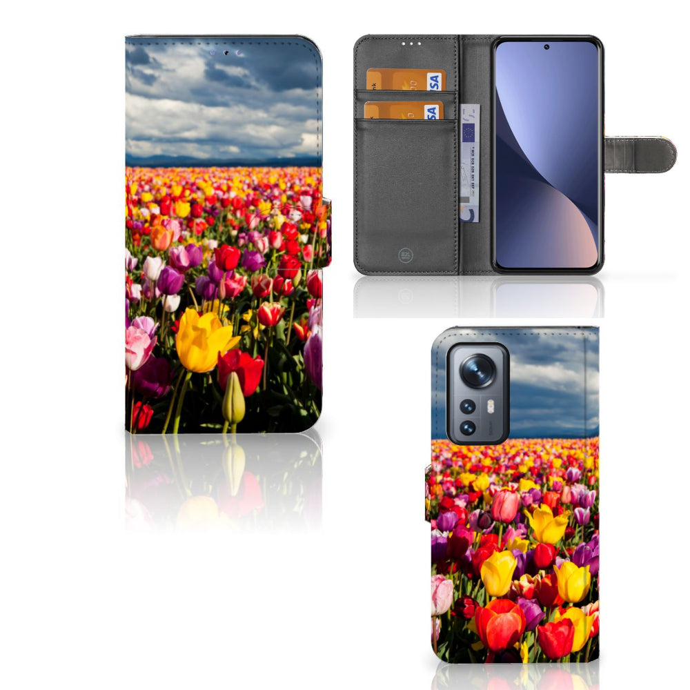 Xiaomi 12 Pro Hoesje Tulpen