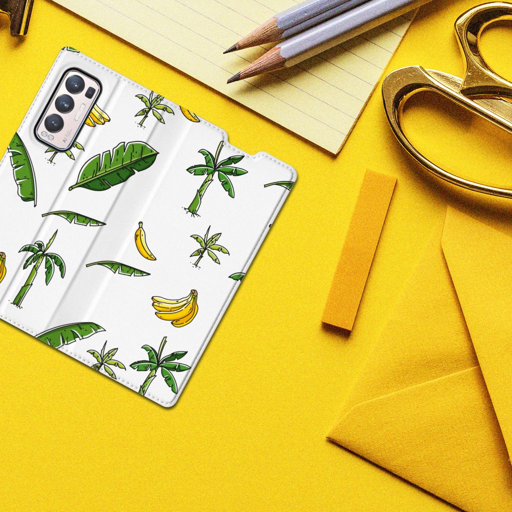 OPPO Find X3 Neo Smart Cover Banana Tree - B2C Telecom