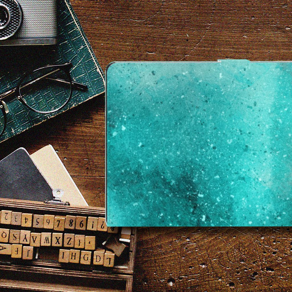 Hoes Lenovo Tab P11 | P11 Plus Painting Blue