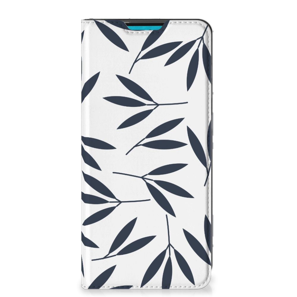 Samsung Galaxy A73 Smart Cover Leaves Blue - B2C Telecom