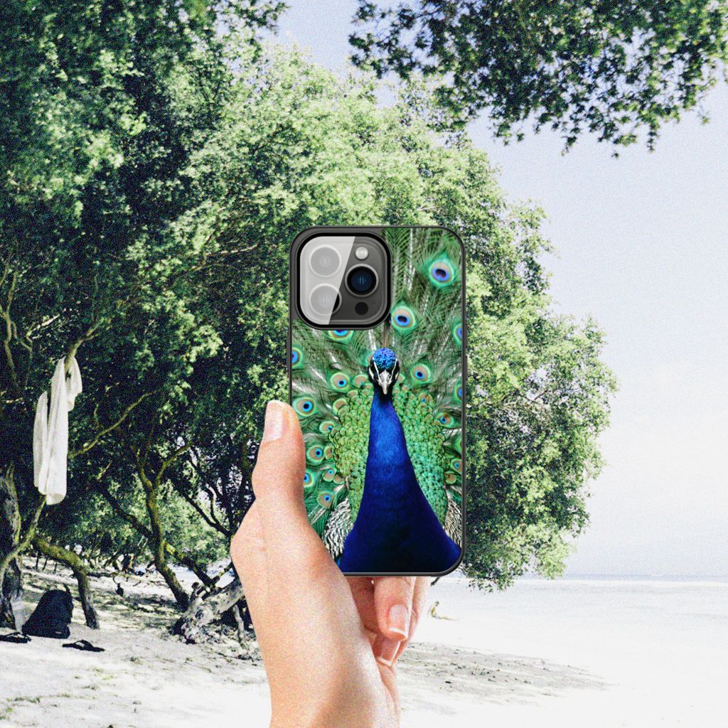 iPhone 13 Pro Dierenprint Telefoonhoesje Pauw B2C Telecom