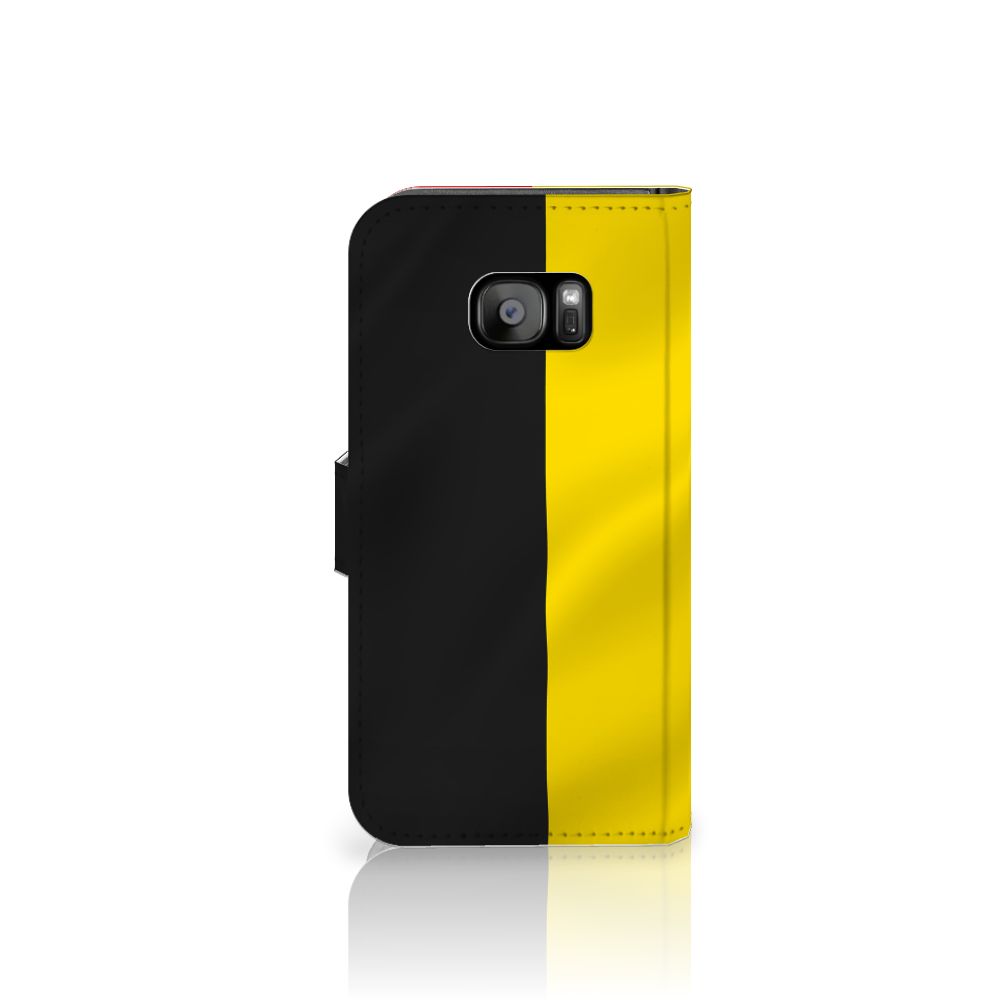 Samsung Galaxy S7 Edge Bookstyle Case Belgische Vlag