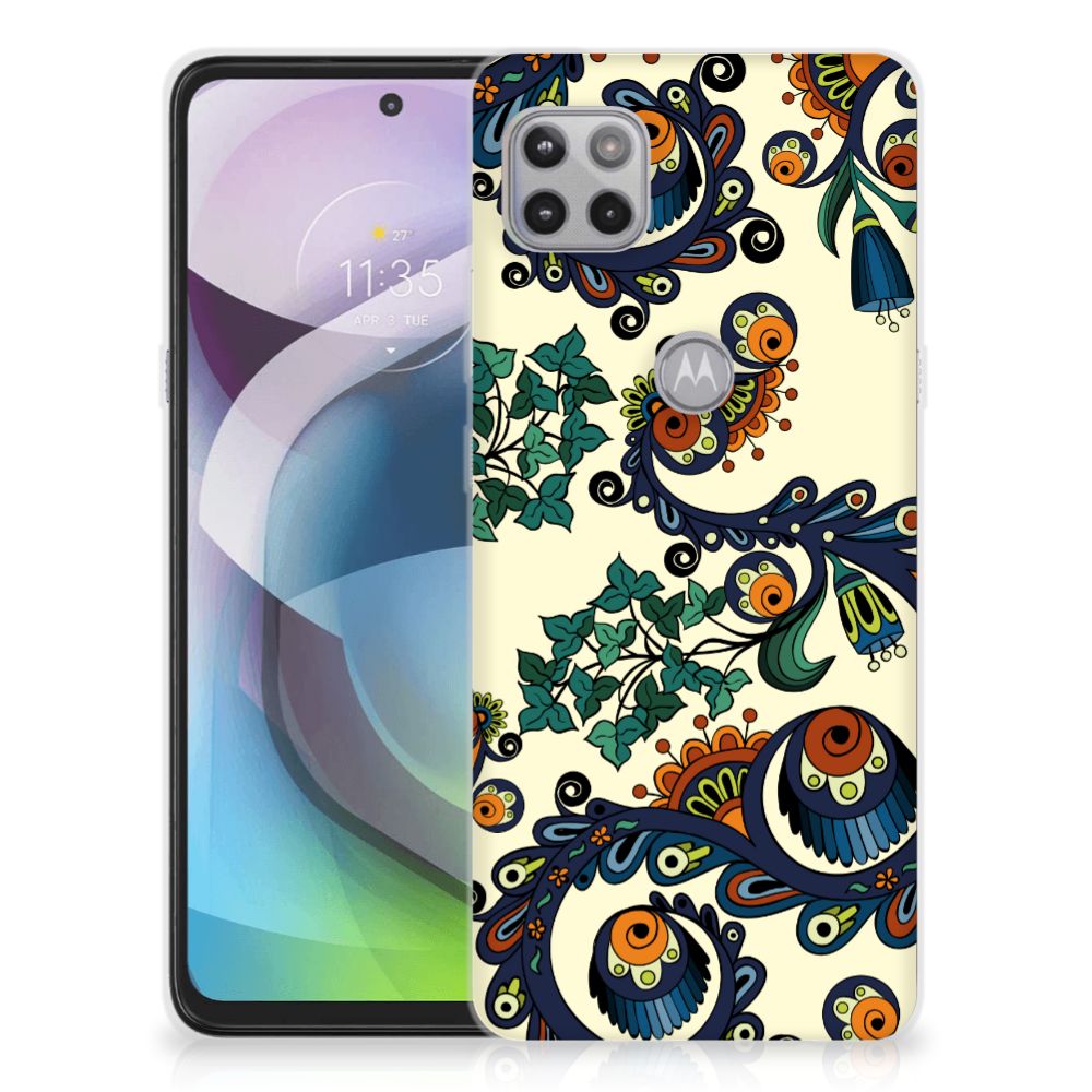 Siliconen Hoesje Motorola Moto G 5G Barok Flower B2C Telecom
