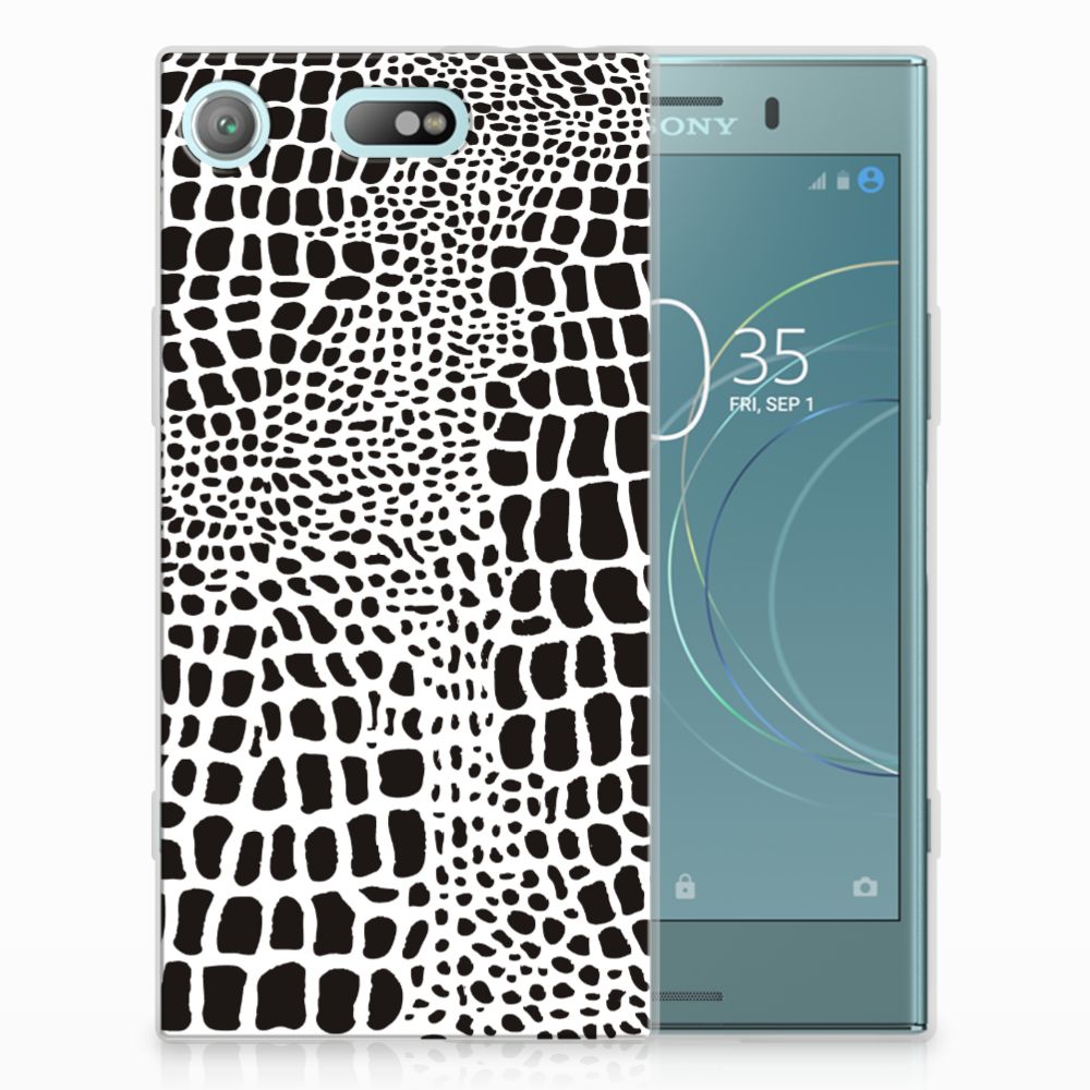 Sony Xperia XZ1 Compact TPU Hoesje Slangenprint