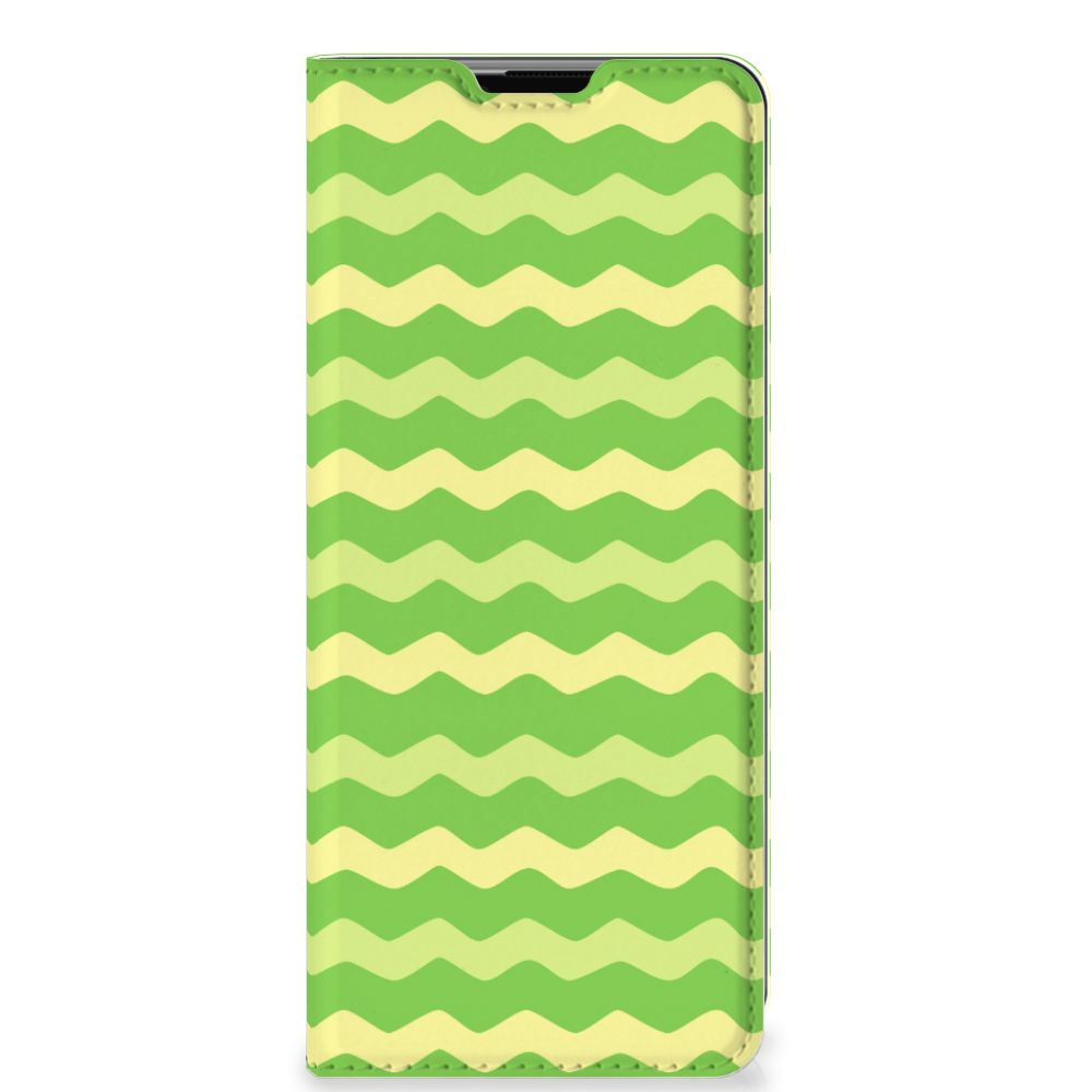 Sony Xperia 5 II Hoesje met Magneet Waves Green - B2C Telecom