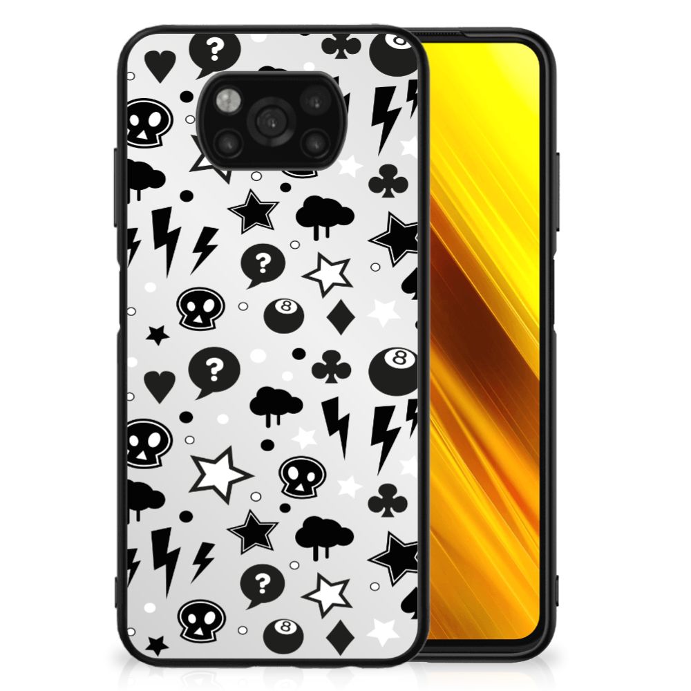 Telefoonhoesje Xiaomi Poco X3 | X3 Pro Silver Punk