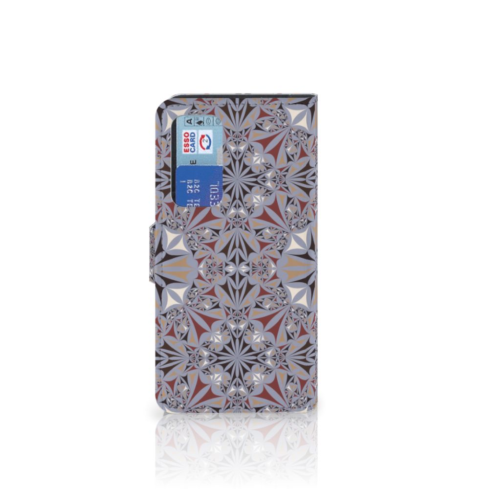 Huawei P40 Bookcase Flower Tiles