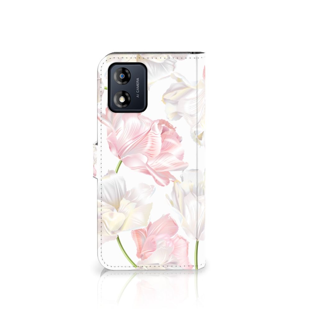Motorola Moto E13 4G Hoesje Lovely Flowers