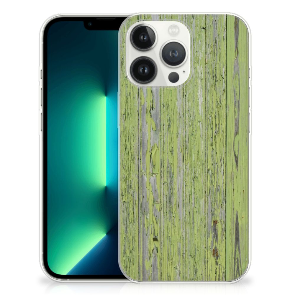 iPhone 13 Pro Max Bumper Hoesje Green Wood B2C Telecom