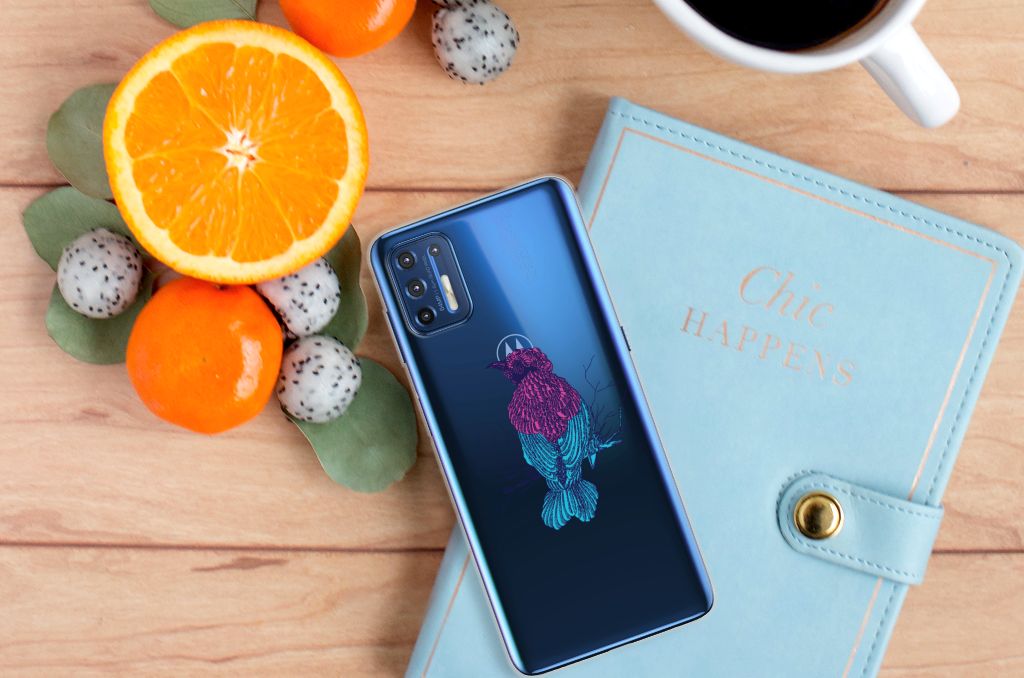 Motorola Moto G9 Plus Telefoonhoesje met Naam Merel B2C Telecom