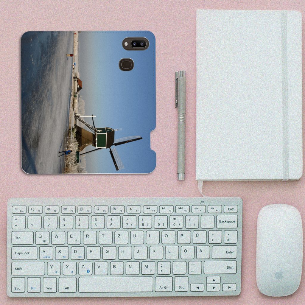 Samsung Galaxy A30 Book Cover Schaatsers