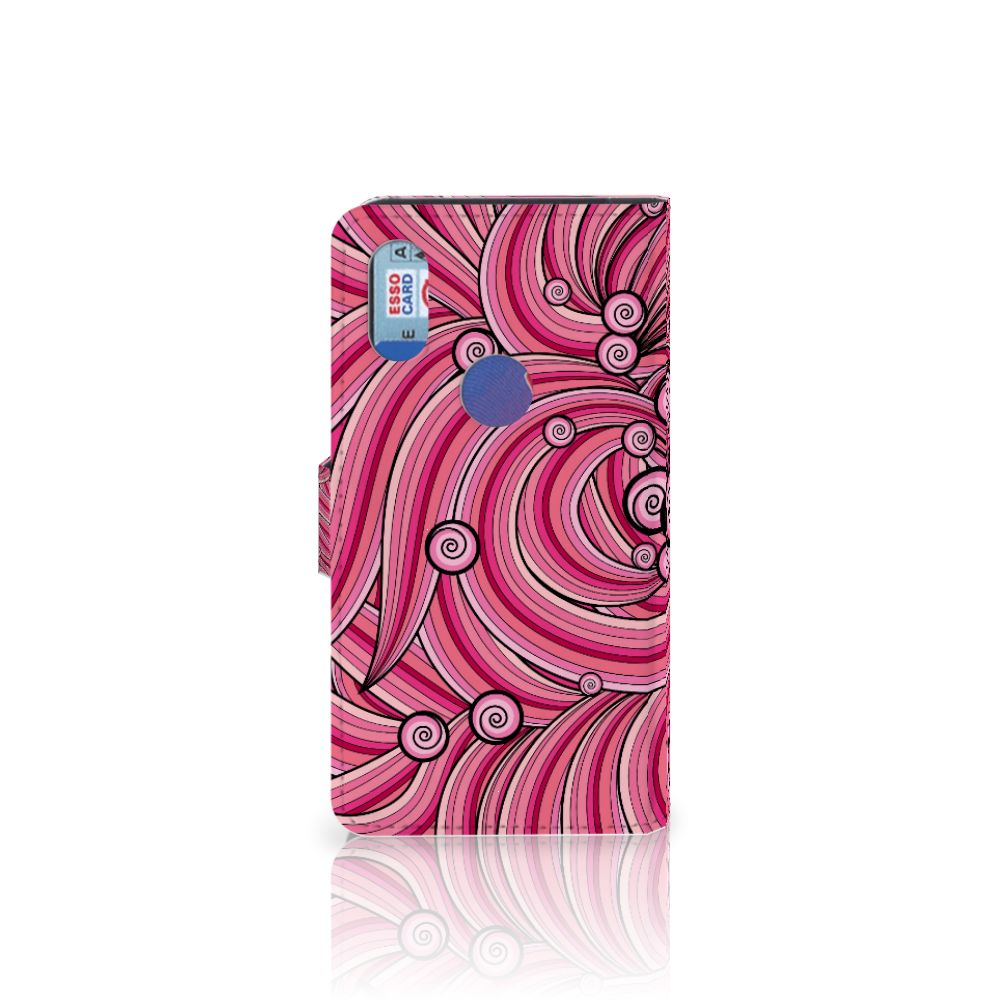 Xiaomi Mi Mix 2s Hoesje Swirl Pink