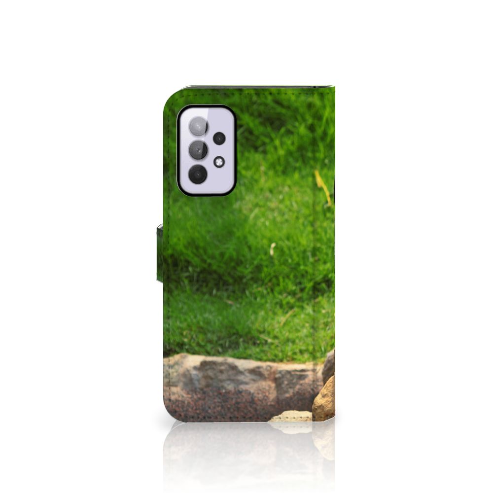 Samsung Galaxy A33 5G Telefoonhoesje met Pasjes Panda