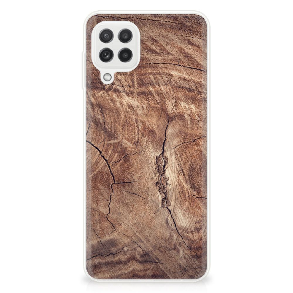 Samsung Galaxy A22 4G | M22 Bumper Hoesje Tree Trunk