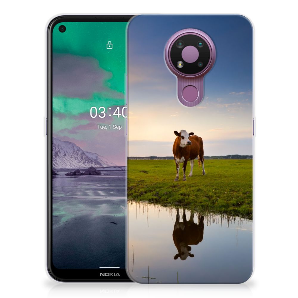 Nokia 3.4 TPU Hoesje Koe